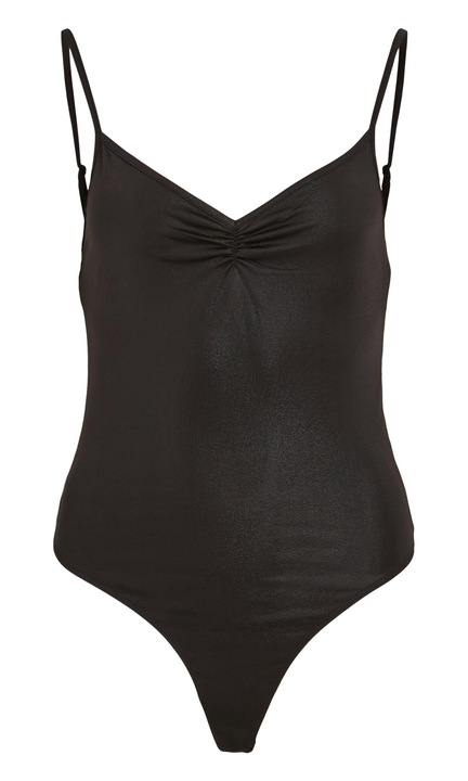 Боди без ръкави, вила, полиестер, черно, Черен