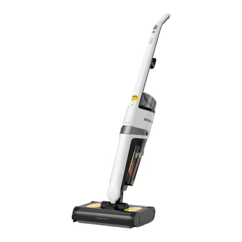 Aspirator vertical cu functie de mop, Deerma DEM-VX20W, 420W, capacitate 500ml/600ml, IPX4, auto-curatare, 1165x272x380mm