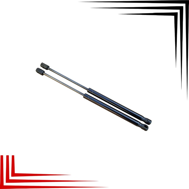 Csomagtérajtó teleszkóp, Focus Kombi MK1 I 1998-2004-hez, Fekete/Ezüst