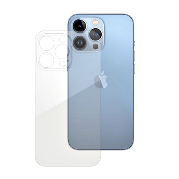Прозрачно защитно фолио, съвместимо с OPPO A3 Pro, Back, SwimGlass, Regenerable, силикон
