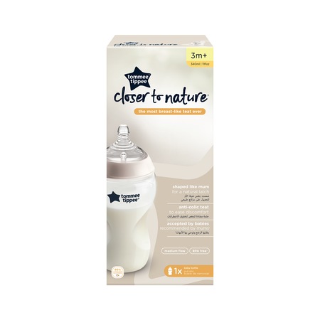 TOMMEE TIPPEE PACK 2 BIBERONES 340 ML DECORADOS