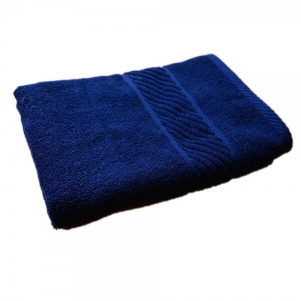 Prosop Dobby bleumarin 450g / mp, 70 x 130 cm