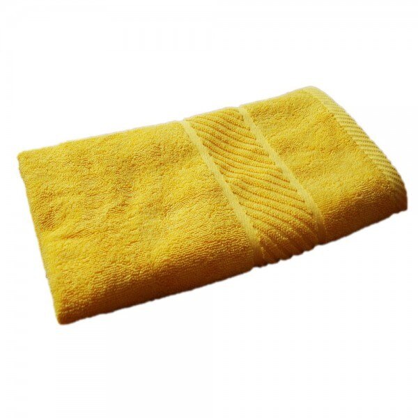 Prosop Dobby galben 450g / mp, 70 x 130 cm