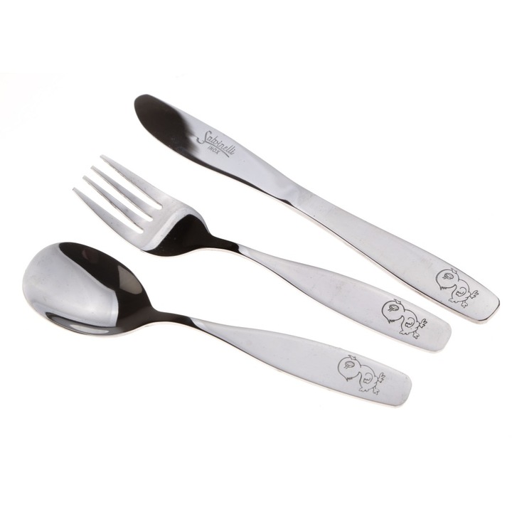 Set 3 piese tacamuri Bimbo, pentru copii, Salvinelli