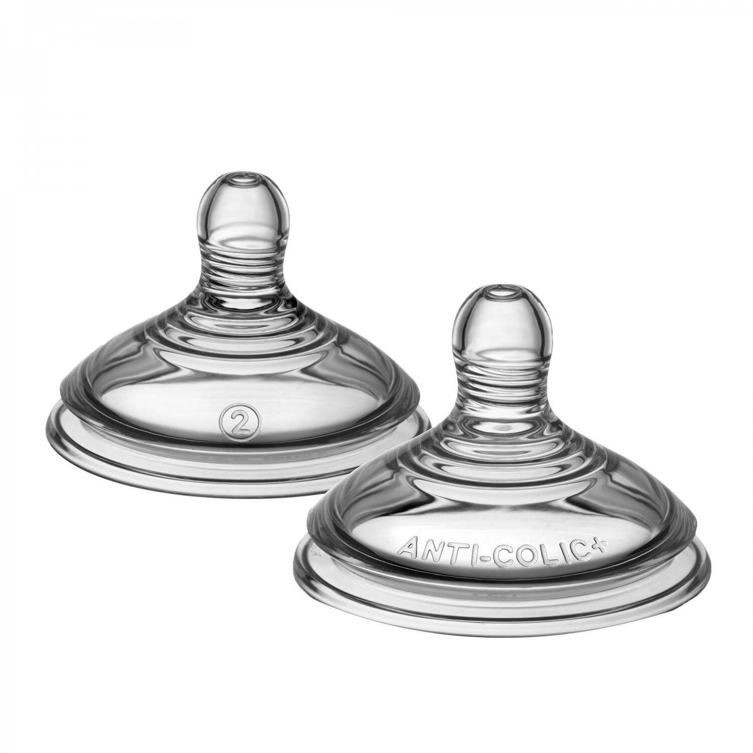 Tetina Tommee Tippee Anticolici cu Flux Mediu, 2 buc
