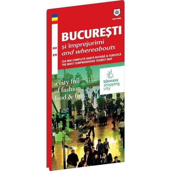 harta bucuresti guide Map guide municipiul Bucuresti si imprejurimi   eMAG.ro