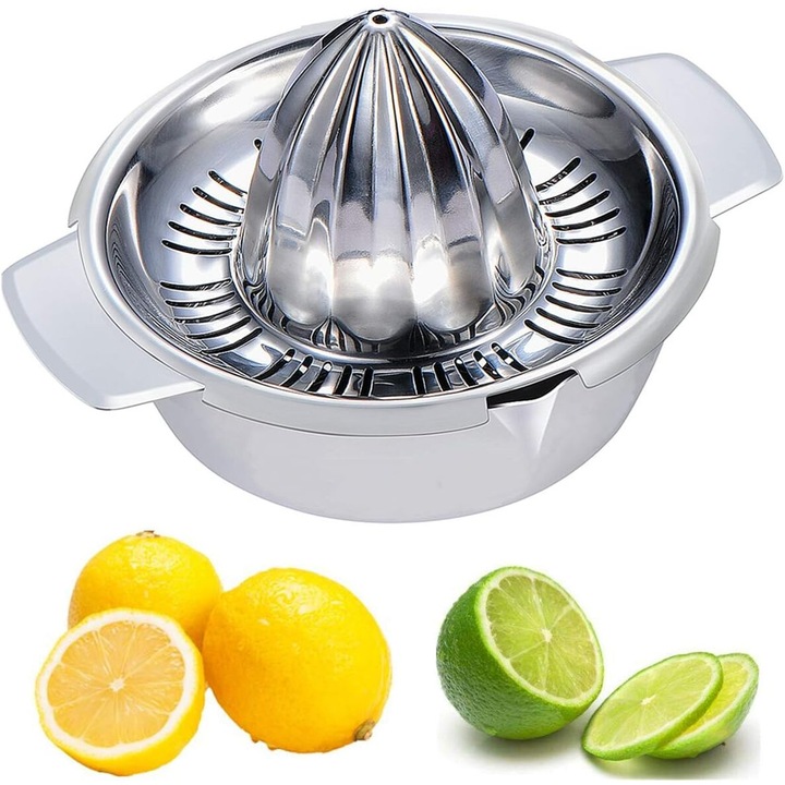 Storcator manual de citrice, Cozevdnt, inox 304, design ergonomic, multicolor, 12 oz