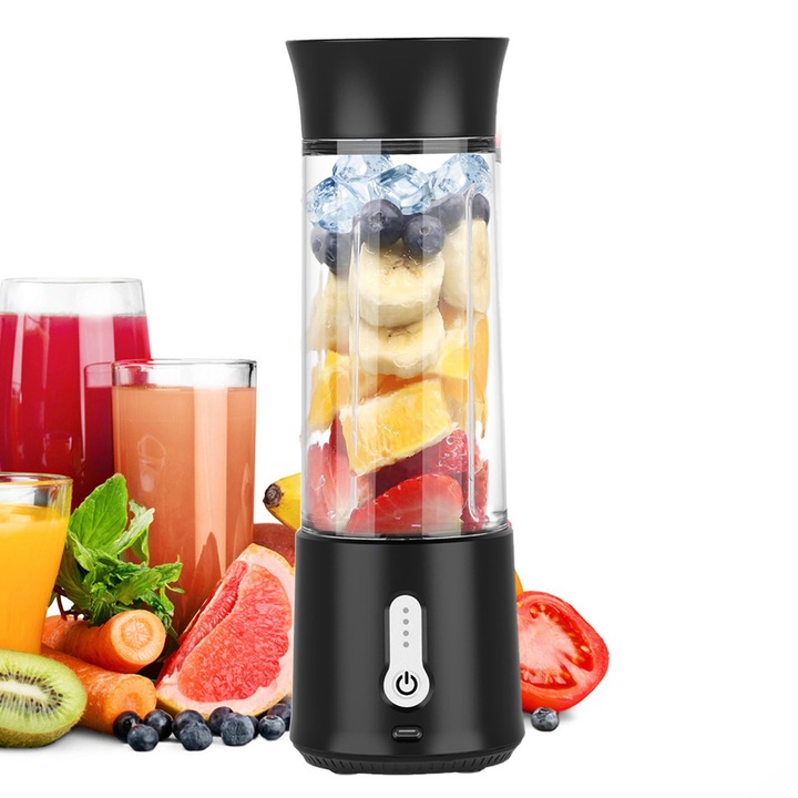 Blender multifunctional fara fir, bat de gatit, supliment mic pentru copii de uz casnic, masina de tocat carne, usturoi, functionare lina, putere durabila, functionare simpla, usor de curatat, capacitate mare de 1, 5L, alb