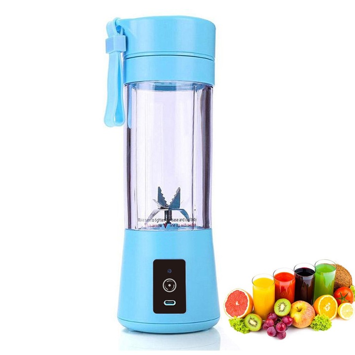 Blender portabil QttvbTna, 150W, 23.5x8x8cm