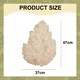 Комплект от 3 поставки за чинии, Cozevdnt, PVC, злато, 47x37 см