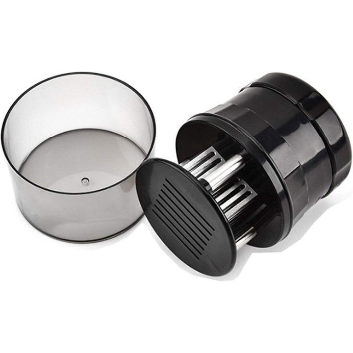 Presa cu lame pentru carne, Cozevdnt, 56 lame, inox, cu mecanism de siguranta, argintiu
