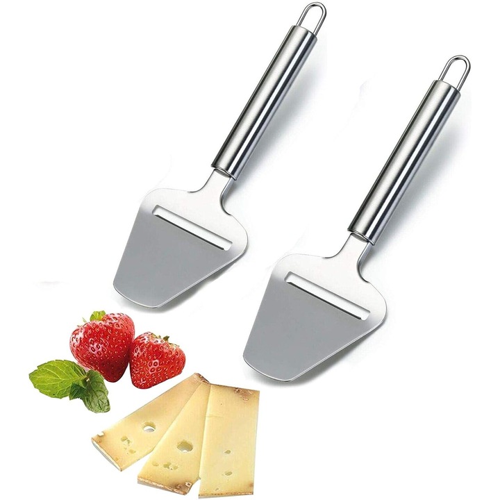 Set 2 feliatore, Cozevdnt, inox, 21.5x7.4cm, argintiu