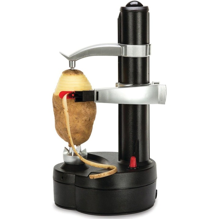 Masina de curatat legume, AMRINUGL, cu lame interschimbabile, design sigur, pentru fructe si legume, alimentare cu baterii sau incarcator