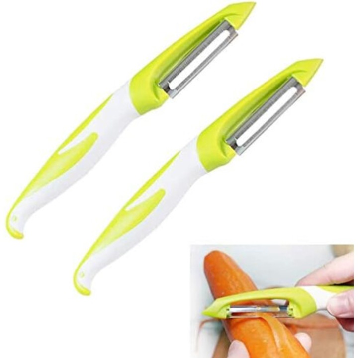 Curatator legume si fructe, AMRINUGL, profesional, otel dual, inox