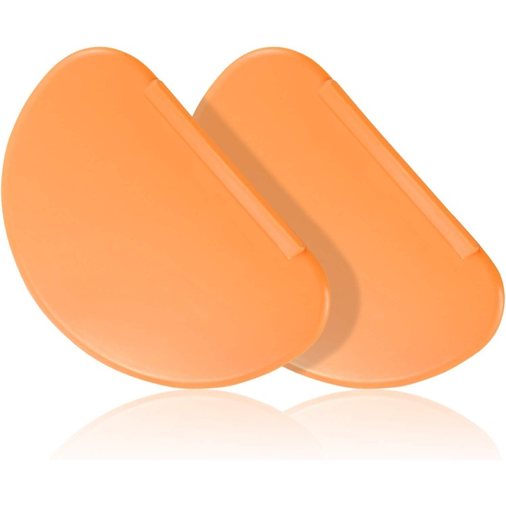 Set 2 razatori flexibile pentru aluat, AMRINUGL, din plastic PP de grad alimentar, usor de curatat, design igienic