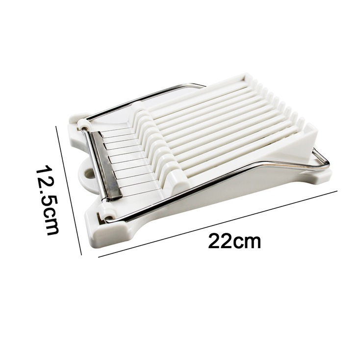 Ръчен слайсер за месо, неръждаема стомана/ABS, мултифункционален, дебелина 0,3 инча