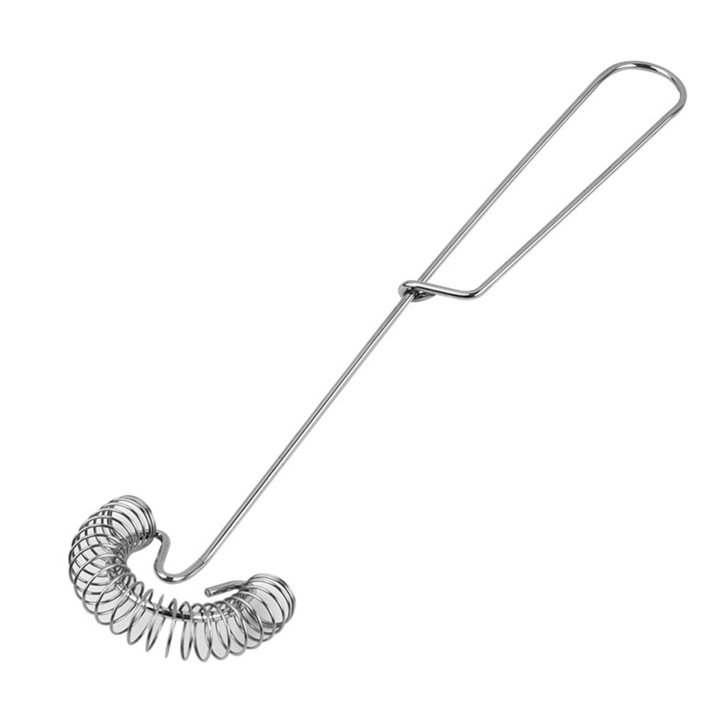 Tel elegant din inox cu spirala, design lustruit Enforose