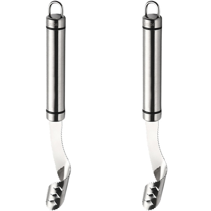 Curatator seminte ardei HERUSI inox 15x3cm