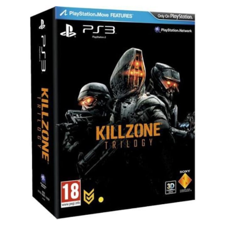 Игра GUERRILLA Killzone Trilogy Playstation 3, за PlayStation 3