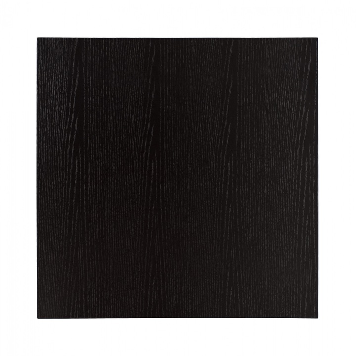 Верзалитов плот Puzzle-home HM8439.02, Черен, МДФ, 80x80см