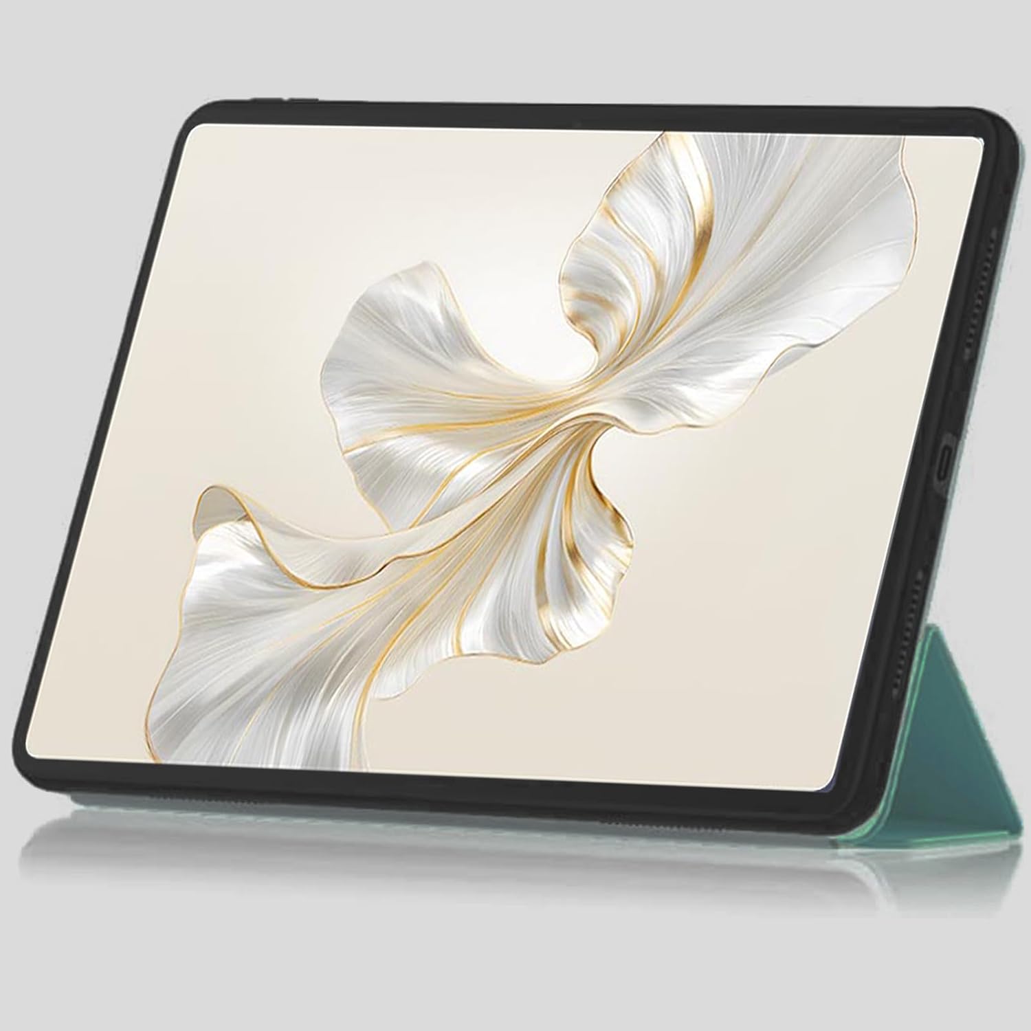 Husa Ultra Slim pentru Huawei Honor Pad 9 HEY2-W09, W19 12.1", Silicon TPU, Smart Cover - Verde Marin