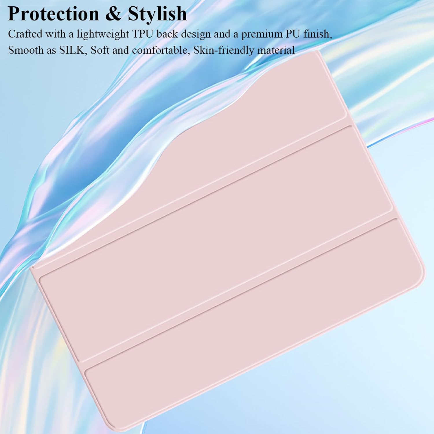 Husa Ultra Slim REVOMAG pentru tableta OnePlus Pad Lite / Oppo Pad SE 11", silicon TPU, roz