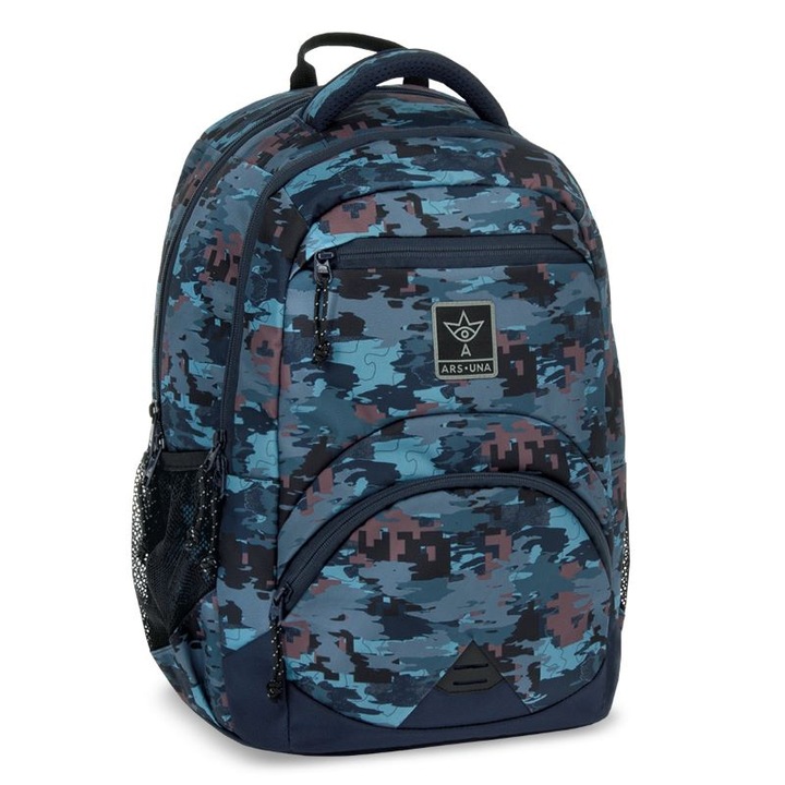 Ученическа раница Ars Una Ergo 27l Hyde (5379), 33 x 45 x 20 cm, Многоцветен