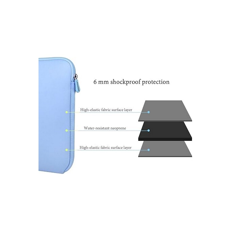 Husa tableta 13-14 inch, albastru, Aucase