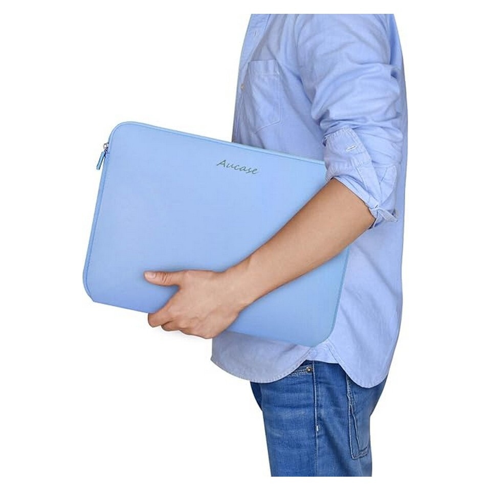 Husa tableta 13-14 inch, albastru, Aucase