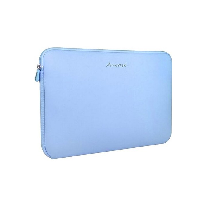 Husa tableta 13-14 inch, albastru, Aucase