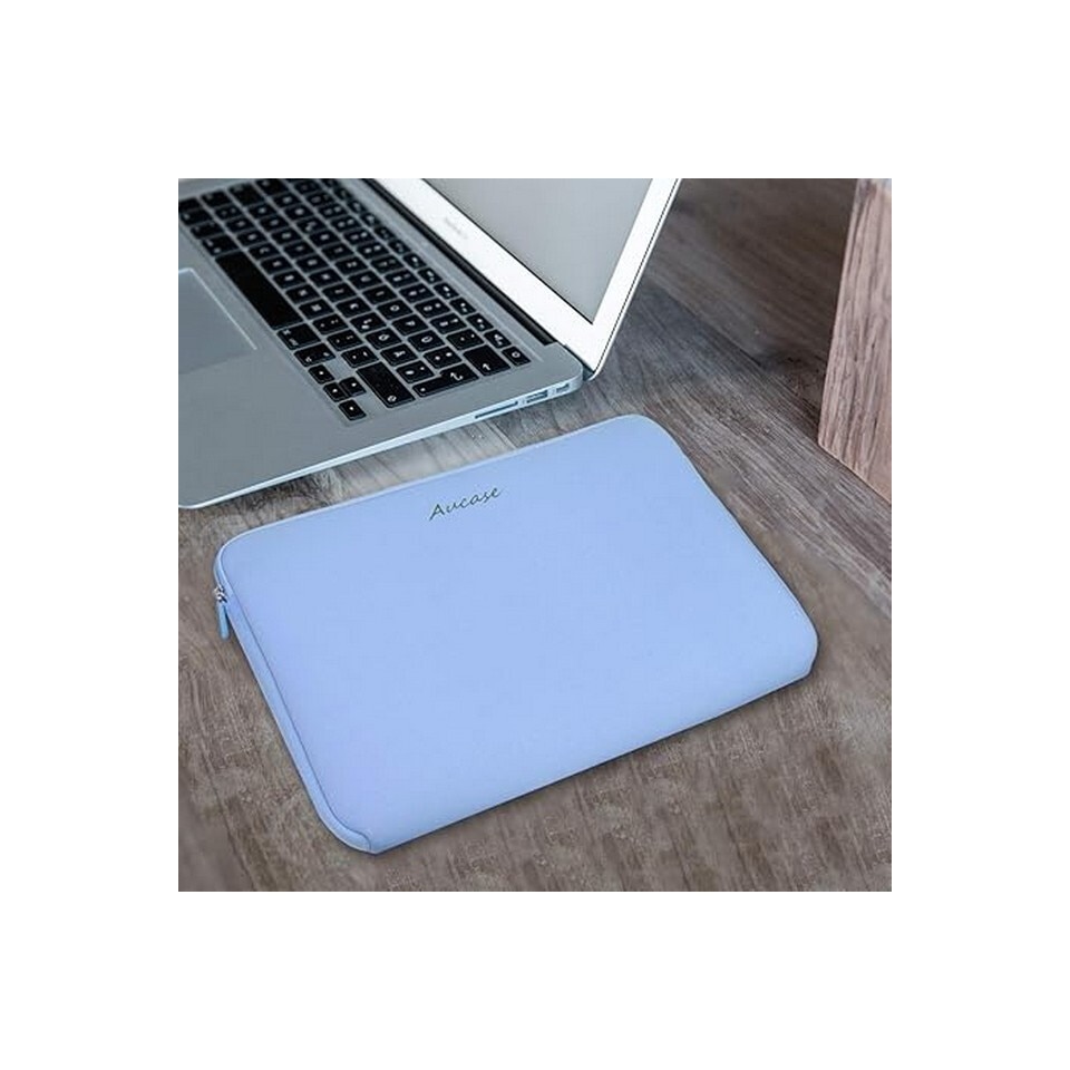 Husa tableta 13-14 inch, albastru, Aucase