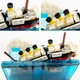Titanic Sink and Break in Half Building Blocks Set, WALALLA, Cruise Ship Model Toy, 247 db
