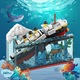 Titanic Sink and Break in Half Building Blocks Set, WALALLA, Cruise Ship Model Toy, 247 db