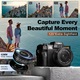 Aparat foto Digital NBD®, 5K, 3.0 inch IPS, 64MP, 32GB TF Card, 2 Baterii, Negru
