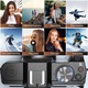 Aparat foto Digital NBD®, 5K, 3.0 inch IPS, 64MP, 32GB TF Card, 2 Baterii, Negru