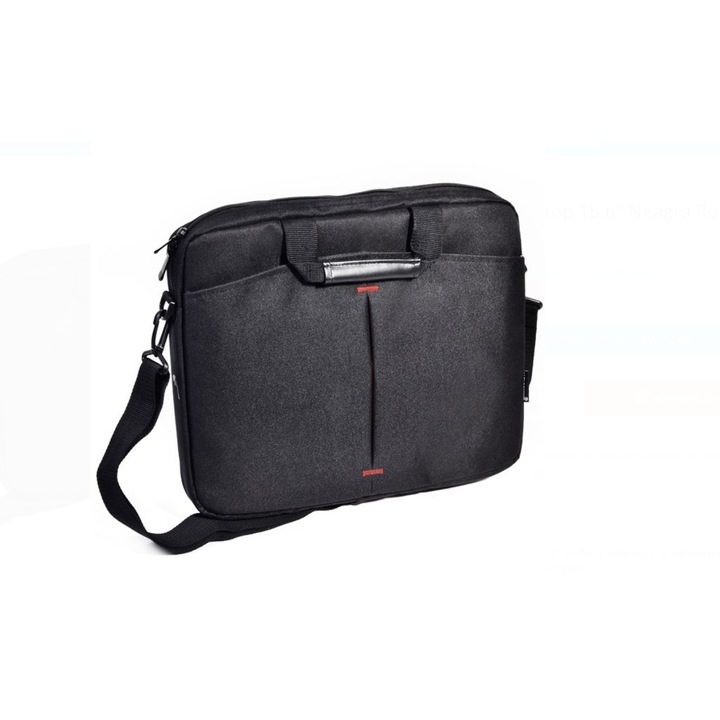 Geanta pentru Laptop 15.6" Neagra Rosie