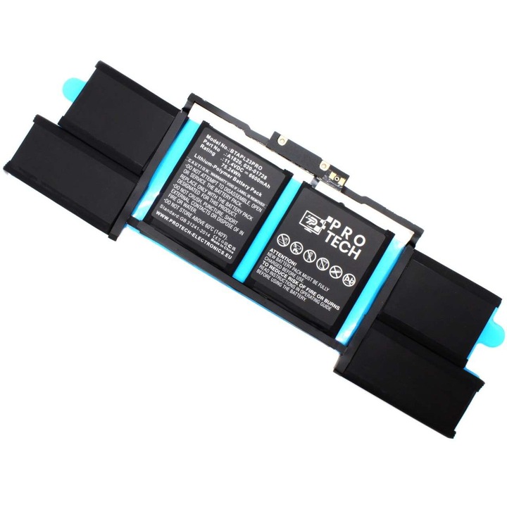 Baterie compatibila A1820 pentru laptop Apple MacBook Pro 15 A1707 (2016, 2017) - Protech
