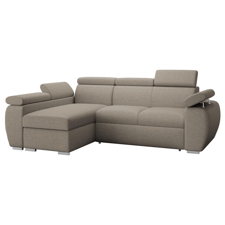 Coltar Giza Mini, MIRJAN24, Stanga, maro, 250x170x85 cm