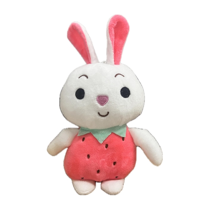 Jucarie plus, Iepuras, Capsunica, 18 Cm