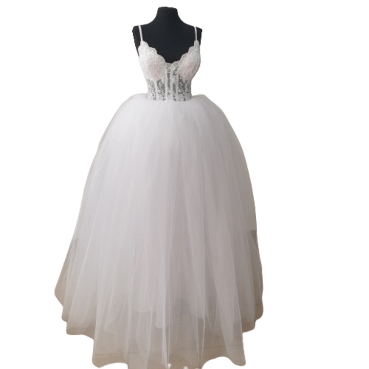 Булчинска рокля, Бяла, S