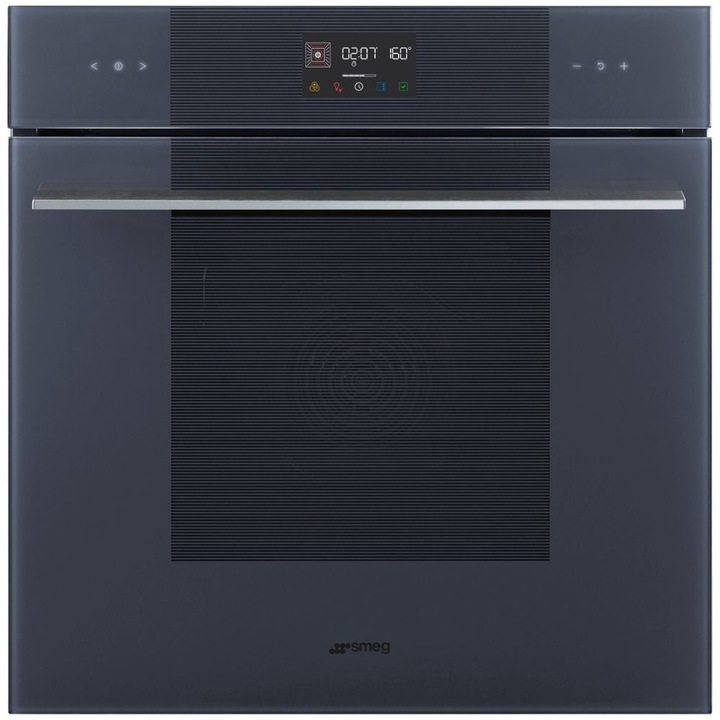 Фурна за вграждане Smeg SOP6102TG, 68 л, 10 функции, Клас А+, Сива