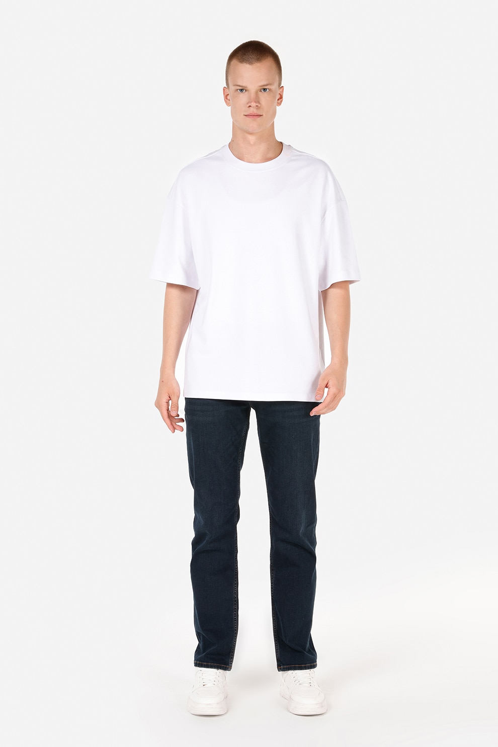 COLIN'S, Blugi regular fit David, Albastru inchis, W30-L32