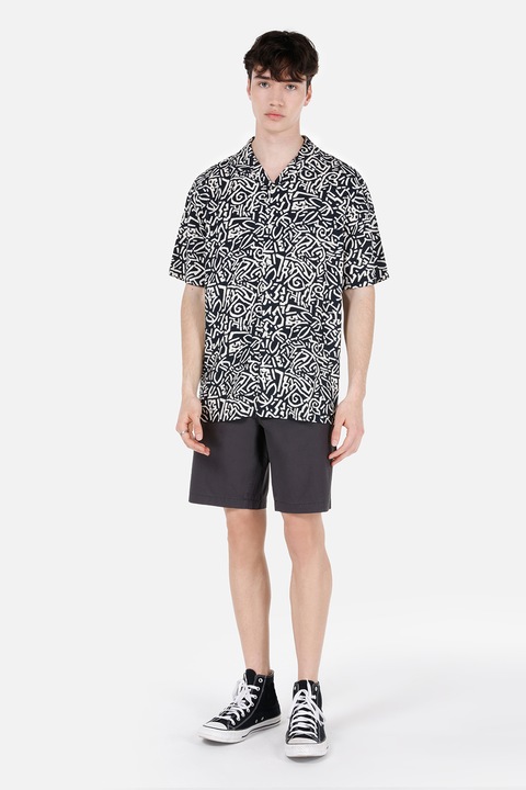 COLIN'S, Bermude cargo de bumbac, Gri antracit, S