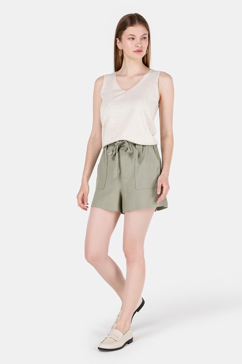 COLIN'S, Vesta tricotata fin, Bej, M