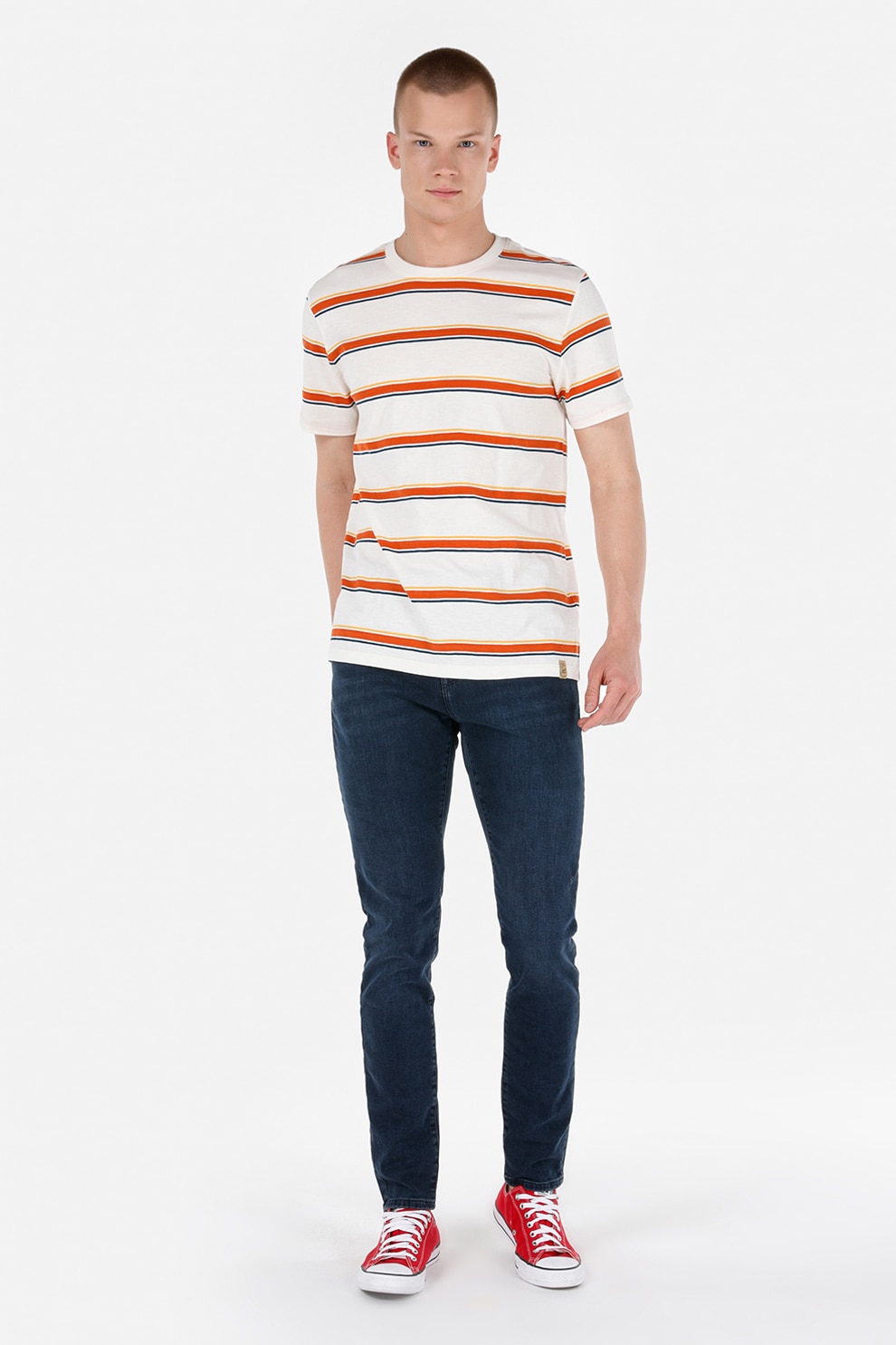 COLIN'S, Blugi slim fit Danny, Bleumarin, W28-L32