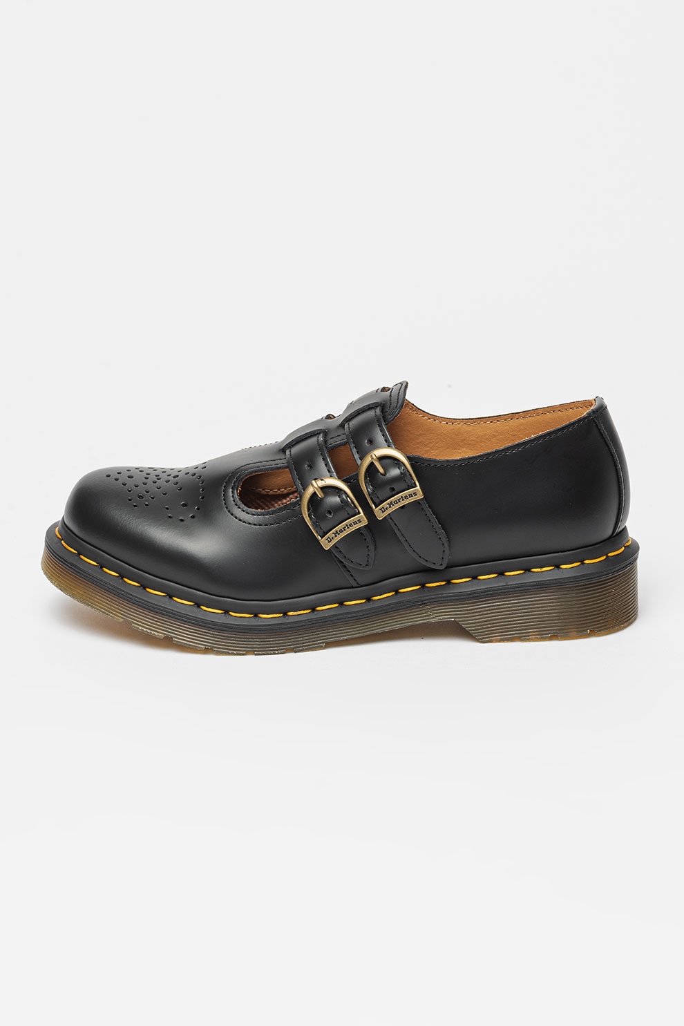 Dr. Martens, Pantofi Mary Jane de piele 8065 Smooth, Negru, 4