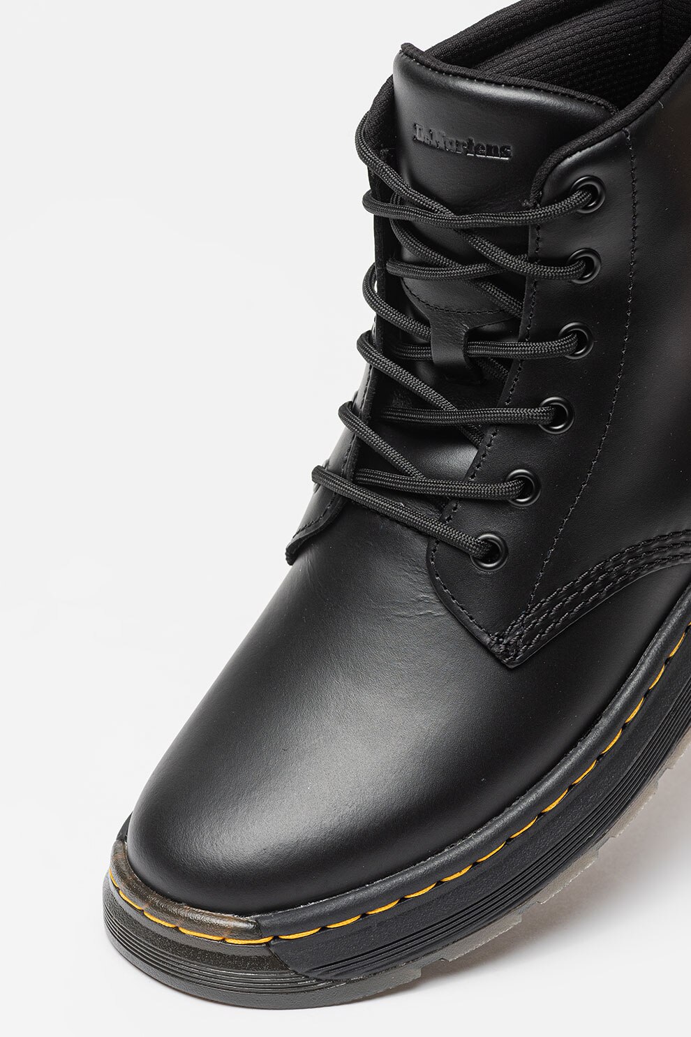 Dr. Martens, Ghete Chukka unisex de piele Crewson, Negru, 7 - eMAG.ro