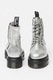 Dr. Martens, Ghete flatform de piele Jadon, Argintiu