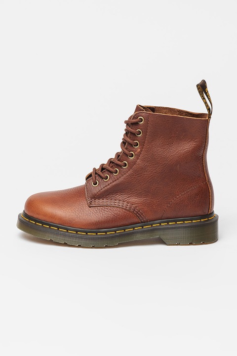 Dr. Martens, 1460 Pascal uniszex fűzős bőrbakancs, Karamellbarna