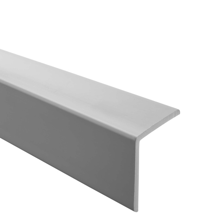 Quest Самозалепващ PVC профил, ъглова защита, сив, 27x27mm, 90cm
